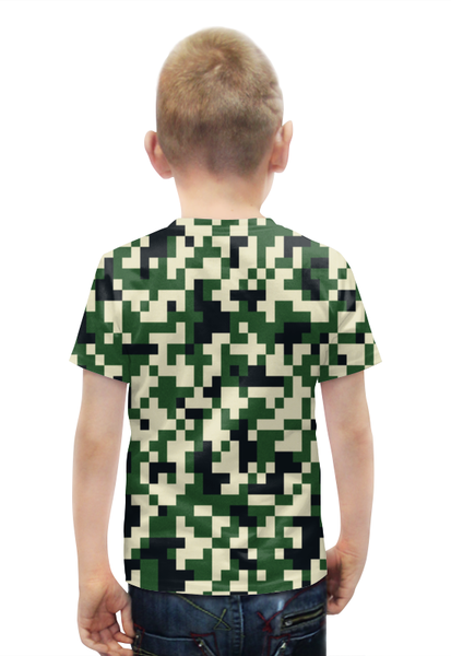 Заказать детскую футболку в Москве. Футболка с полной запечаткой для мальчиков Текстура от THE_NISE  - готовые дизайны и нанесение принтов.