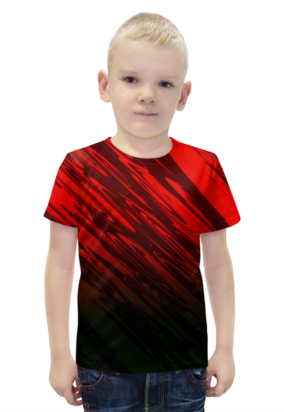 Заказать детскую футболку в Москве. Футболка с полной запечаткой для мальчиков Разводы  от THE_NISE  - готовые дизайны и нанесение принтов.