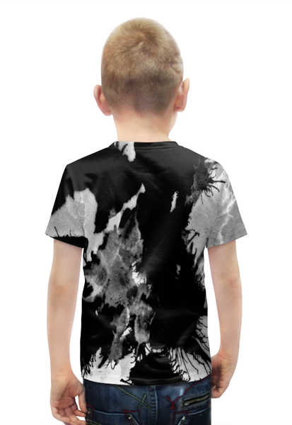 Заказать детскую футболку в Москве. Футболка с полной запечаткой для мальчиков Пятна от THE_NISE  - готовые дизайны и нанесение принтов.