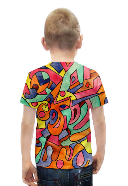 Заказать детскую футболку в Москве. Футболка с полной запечаткой для мальчиков FWE`11ECCCJJ от Vadim Koval - готовые дизайны и нанесение принтов.