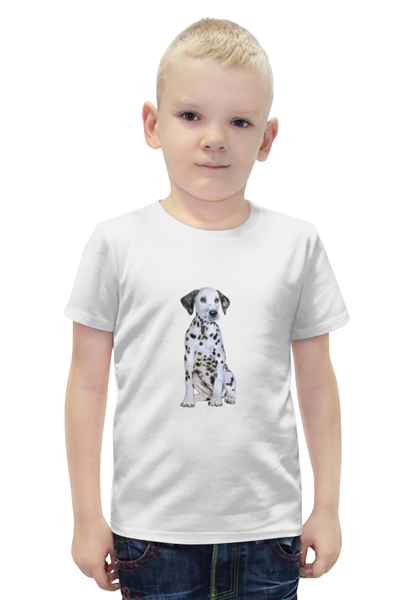 Заказать детскую футболку в Москве. Футболка с полной запечаткой для мальчиков Далматинец от THE_NISE  - готовые дизайны и нанесение принтов.
