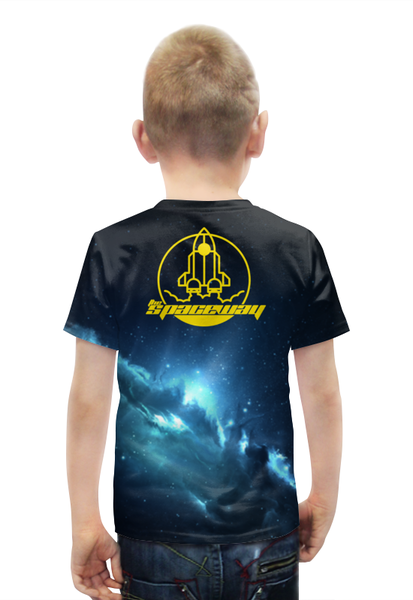 Заказать детскую футболку в Москве. Футболка с полной запечаткой для мальчиков The Spaceway от The Spaceway  - готовые дизайны и нанесение принтов.