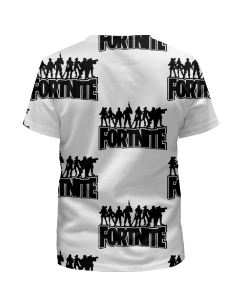 Заказать детскую футболку в Москве. Футболка с полной запечаткой для мальчиков Fortnite Фортнайт от MariYang  - готовые дизайны и нанесение принтов.