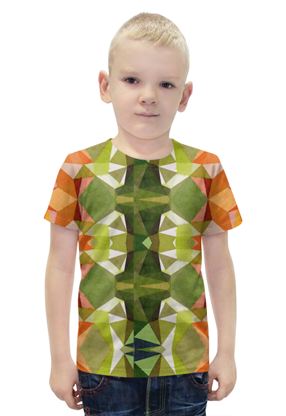 Заказать детскую футболку в Москве. Футболка с полной запечаткой для мальчиков Морковный фреш от anomalica - готовые дизайны и нанесение принтов.