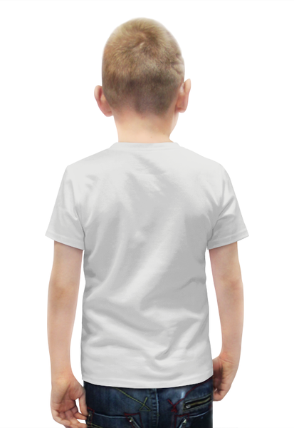 Заказать детскую футболку в Москве. Футболка с полной запечаткой для мальчиков Хаски от Nos  - готовые дизайны и нанесение принтов.