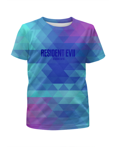 Заказать детскую футболку в Москве. Футболка с полной запечаткой для мальчиков Resident Evil от THE_NISE  - готовые дизайны и нанесение принтов.