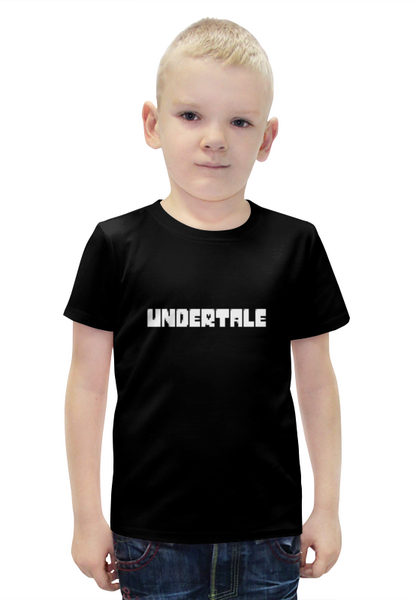 Заказать детскую футболку в Москве. Футболка с полной запечаткой для мальчиков Undertale от THE_NISE  - готовые дизайны и нанесение принтов.