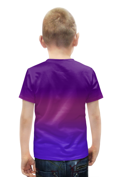 Заказать детскую футболку в Москве. Футболка с полной запечаткой для мальчиков Песик  от T-shirt print  - готовые дизайны и нанесение принтов.
