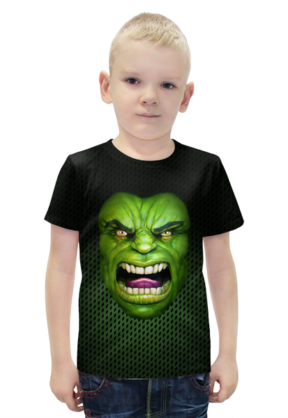 Заказать детскую футболку в Москве. Футболка с полной запечаткой для мальчиков Monster от balden - готовые дизайны и нанесение принтов.