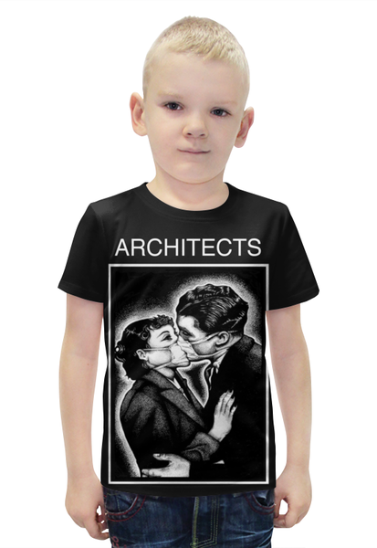 Заказать детскую футболку в Москве. Футболка с полной запечаткой для мальчиков architects от tunaghola - готовые дизайны и нанесение принтов.