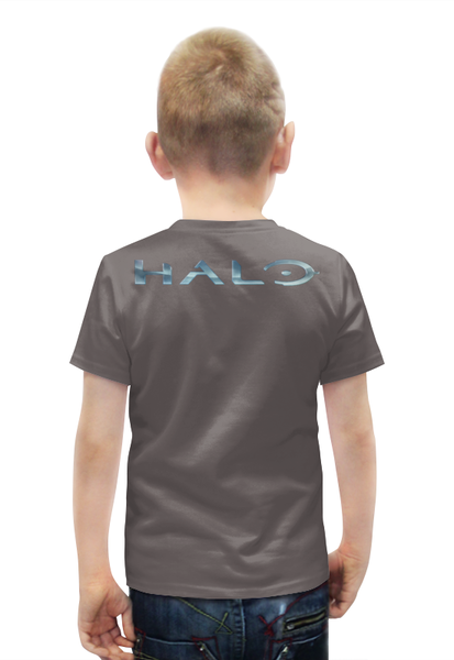 Заказать детскую футболку в Москве. Футболка с полной запечаткой для мальчиков Halo  от aleks_say - готовые дизайны и нанесение принтов.