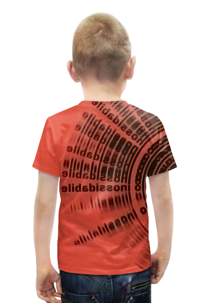 Заказать детскую футболку в Москве. Футболка с полной запечаткой для мальчиков Цифровик от esse - готовые дизайны и нанесение принтов.