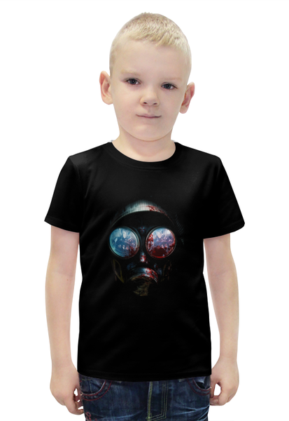Заказать детскую футболку в Москве. Футболка с полной запечаткой для мальчиков Resident Evil / обитель зла от galaxy secret - готовые дизайны и нанесение принтов.