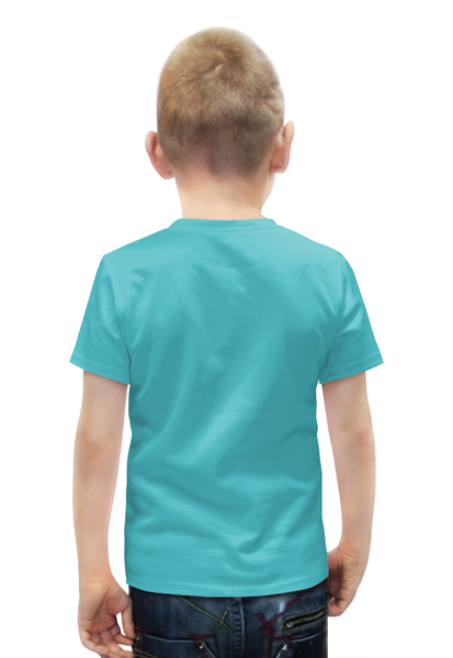 Заказать детскую футболку в Москве. Футболка с полной запечаткой для мальчиков Дайвинг от Amerikanka - готовые дизайны и нанесение принтов.