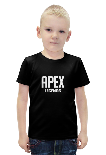 Заказать детскую футболку в Москве. Футболка с полной запечаткой для мальчиков Apex Legends от THE_NISE  - готовые дизайны и нанесение принтов.