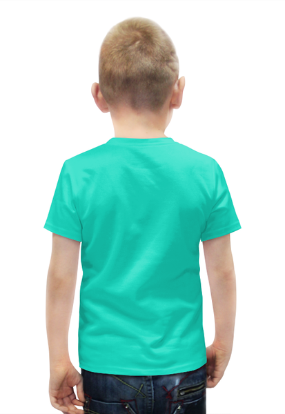 Заказать детскую футболку в Москве. Футболка с полной запечаткой для мальчиков Венузавр от scoopysmith - готовые дизайны и нанесение принтов.