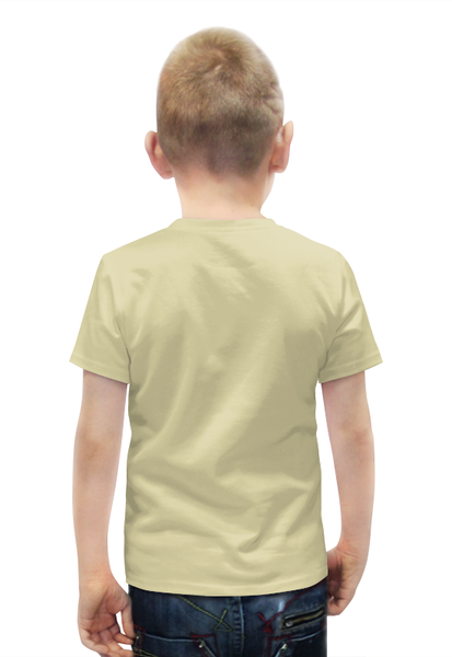 Заказать детскую футболку в Москве. Футболка с полной запечаткой для мальчиков Тиранозавр  от galaxy secret - готовые дизайны и нанесение принтов.