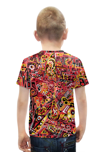 Заказать детскую футболку в Москве. Футболка с полной запечаткой для мальчиков zdermm431 от Vadim Koval - готовые дизайны и нанесение принтов.