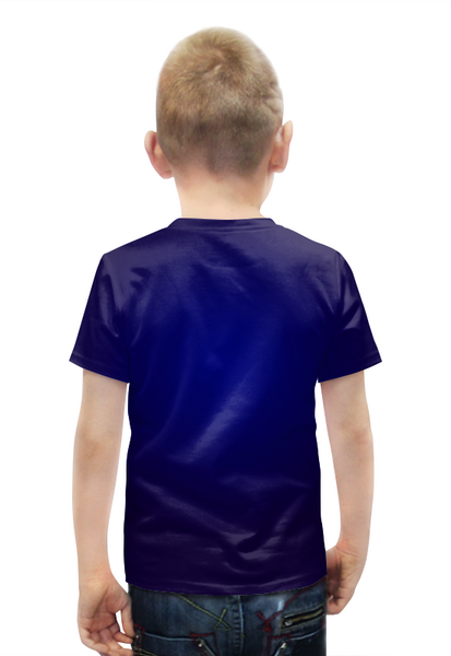 Заказать детскую футболку в Москве. Футболка с полной запечаткой для мальчиков Звездный Супергерой  от T-shirt print  - готовые дизайны и нанесение принтов.
