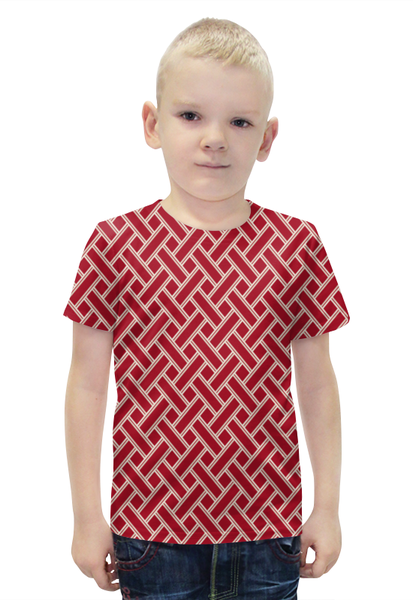 Заказать детскую футболку в Москве. Футболка с полной запечаткой для мальчиков Красный переплет от THE_NISE  - готовые дизайны и нанесение принтов.