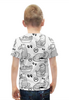 Заказать детскую футболку в Москве. Футболка с полной запечаткой для мальчиков Милые выдры от Nos  - готовые дизайны и нанесение принтов.