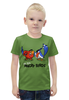 Заказать детскую футболку в Москве. Футболка с полной запечаткой для мальчиков The real Angry Birds от T-shirt print  - готовые дизайны и нанесение принтов.