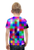 Заказать детскую футболку в Москве. Футболка с полной запечаткой для мальчиков Pixels от Jimmy Flash - готовые дизайны и нанесение принтов.