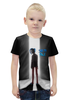 Заказать детскую футболку в Москве. Футболка с полной запечаткой для мальчиков Sally Face (Салли Фейс) от weeert - готовые дизайны и нанесение принтов.