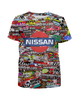 Заказать детскую футболку в Москве. Футболка с полной запечаткой для мальчиков Nissan_ARSB от ARSBOYZ BRAND - готовые дизайны и нанесение принтов.