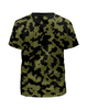 Заказать детскую футболку в Москве. Футболка с полной запечаткой для мальчиков Зелёно-Чёрный Камуфляж от armyshop - готовые дизайны и нанесение принтов.