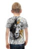 Заказать детскую футболку в Москве. Футболка с полной запечаткой для мальчиков the Lion от adelpo - готовые дизайны и нанесение принтов.