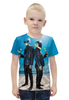 Заказать детскую футболку в Москве. Футболка с полной запечаткой для мальчиков Daft Punk от cherdantcev - готовые дизайны и нанесение принтов.