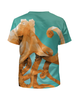 Заказать детскую футболку в Москве. Футболка с полной запечаткой для мальчиков Octopus от CoolDesign - готовые дизайны и нанесение принтов.