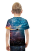 Заказать детскую футболку в Москве. Футболка с полной запечаткой для мальчиков Маяк в море от THE_NISE  - готовые дизайны и нанесение принтов.