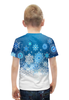 Заказать детскую футболку в Москве. Футболка с полной запечаткой для мальчиков Узор зимний от THE_NISE  - готовые дизайны и нанесение принтов.
