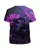 Заказать детскую футболку в Москве. Футболка с полной запечаткой для мальчиков League Of Legends (JINX) от weeert - готовые дизайны и нанесение принтов.