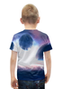 Заказать детскую футболку в Москве. Футболка с полной запечаткой для мальчиков  Кот в космосе от THE_NISE  - готовые дизайны и нанесение принтов.