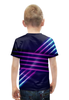 Заказать детскую футболку в Москве. Футболка с полной запечаткой для мальчиков Абстрактные линии от THE_NISE  - готовые дизайны и нанесение принтов.