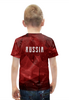 Заказать детскую футболку в Москве. Футболка с полной запечаткой для мальчиков  Герб России от THE_NISE  - готовые дизайны и нанесение принтов.