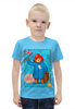 Заказать детскую футболку в Москве. Футболка с полной запечаткой для мальчиков Paddington   от T-shirt print  - готовые дизайны и нанесение принтов.
