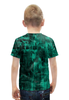Заказать детскую футболку в Москве. Футболка с полной запечаткой для мальчиков Сова с треугольником от inPrintio - готовые дизайны и нанесение принтов.