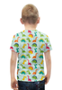 Заказать детскую футболку в Москве. Футболка с полной запечаткой для мальчиков Динозаврики от Amerikanka - готовые дизайны и нанесение принтов.