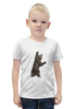Заказать детскую футболку в Москве. Футболка с полной запечаткой для мальчиков Котик от THE_NISE  - готовые дизайны и нанесение принтов.