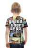 Заказать детскую футболку в Москве. Футболка с полной запечаткой для мальчиков Grand Theft Auto San Andreas от Nalivaev - готовые дизайны и нанесение принтов.