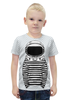 Заказать детскую футболку в Москве. Футболка с полной запечаткой для мальчиков Космос от denis01001 - готовые дизайны и нанесение принтов.