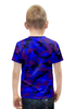 Заказать детскую футболку в Москве. Футболка с полной запечаткой для мальчиков Камуфляж синий от THE_NISE  - готовые дизайны и нанесение принтов.