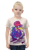 Заказать детскую футболку в Москве. Футболка с полной запечаткой для мальчиков Отмороженный Дятел от Leichenwagen - готовые дизайны и нанесение принтов.
