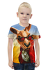 Заказать детскую футболку в Москве. Футболка с полной запечаткой для мальчиков Кенгуру Джекпот от lordzedd - готовые дизайны и нанесение принтов.