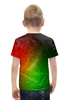 Заказать детскую футболку в Москве. Футболка с полной запечаткой для мальчиков Цветная абстракция от THE_NISE  - готовые дизайны и нанесение принтов.