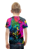 Заказать детскую футболку в Москве. Футболка с полной запечаткой для мальчиков Краски от Fil6 - готовые дизайны и нанесение принтов.
